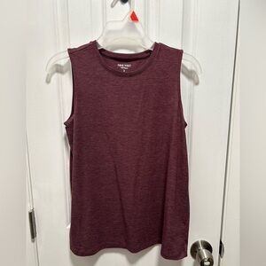 Nine West Women's Sleeveless Maroon Shirt
